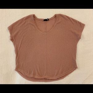 Out from Under mauve short sleeve
